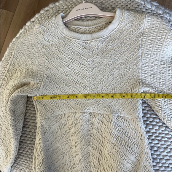 Free People Ivory Gabby Seamless Midi Dress Size Medium Large - Picture 10 of 13